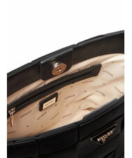 GUESS MAYLEE Geantă de umăr mini cu găleată BLACK - Genți femei - 6