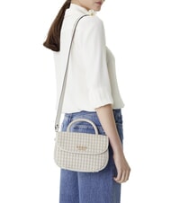 GUESS MIREMA  Geantă de m&acirc;nă, cu curea de umăr cămilă multicoloră - Genți femei - 5