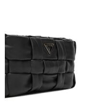 GUESS MARION Geantă de umăr mini BLACK - Genți femei - 4