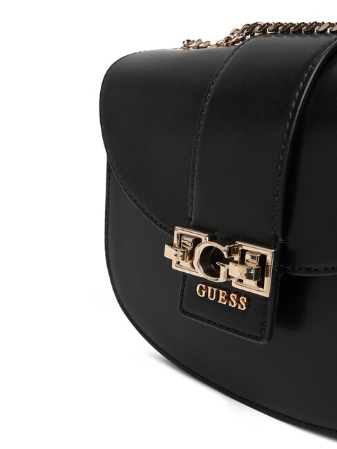 JANE Geantă de umăr mini BLACK - Genți femei