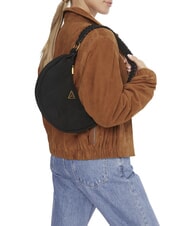 GUESS AMITA Geantă de umăr, piele BLACK - Genți femei - 5