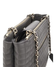 GUESS NADIRA Geantă de cumpărături de umăr ardezie - Genți femei - 4