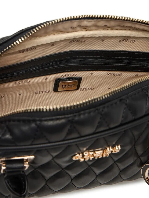 VALLA Geantă de mână cu curea de umăr BLACK - Genți femei