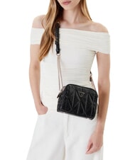 GUESS ALDINA Geantă de umăr mini BLACK - Genți femei - 2