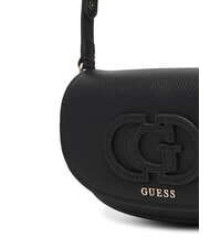 GUESS CALEBRA Geantă de umăr mini BLACK - Genți femei - 4