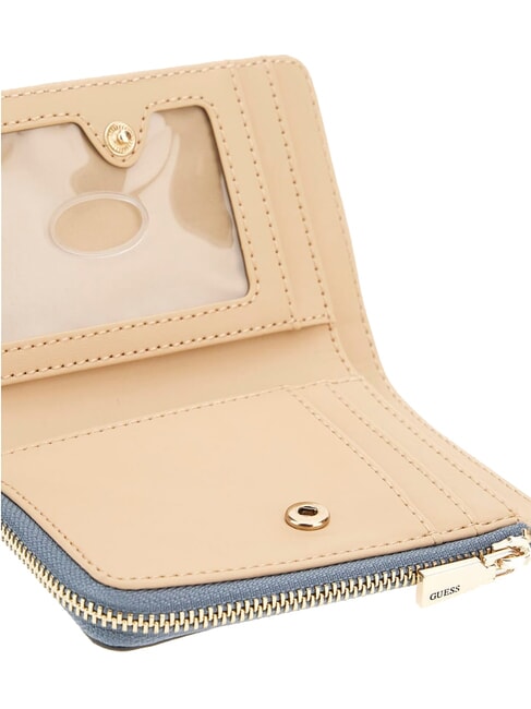 PHOEBE Portofel compact pentru monede logo-ul de ardezie - Portofele femei