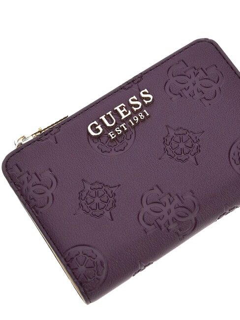 LAUREL 2 Portofel mediu cu fermoar logo-ul vinului - Portofele femei