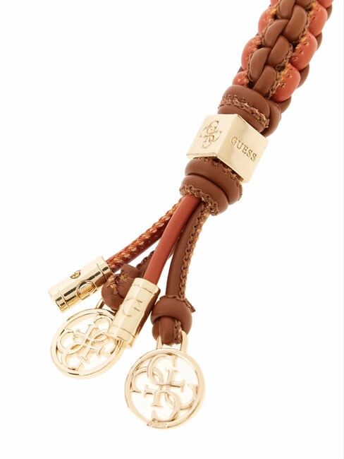 4G LOGO Breloc cu talismane COGNAC MULTI - Portchei