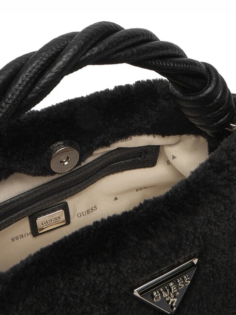 SHAIDA Geantă medie cu curea de umăr BLACK - Genți femei