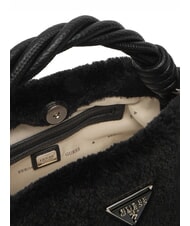 GUESS SHAIDA Geantă medie cu curea de umăr BLACK - Genți femei - 6