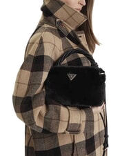 GUESS SHAIDA Geantă de mână cu curea de umăr BLACK - Genți femei - 5