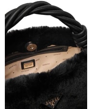 GUESS SHAIDA Geantă de mână cu curea de umăr BLACK - Genți femei - 6