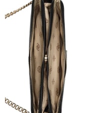 GUESS DARYNA Geantă mică de umăr BLACK - Genți femei - 3