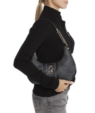 GUESS ERENIA Geantă de umăr cu logo 4G pe toată suprafața geanta viking mare roo coalog - Genți femei - 5