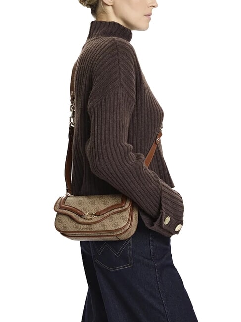 DEA Geantă mică de umăr cu clapă LOGO LAPTE - Genți femei