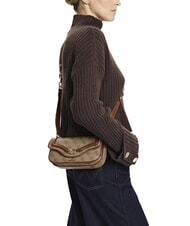 GUESS DEA Geantă mică de umăr cu clapă LOGO LAPTE - Genți femei - 5