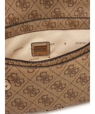 GUESS DEA Geantă mică de umăr cu clapă LOGO LAPTE - Genți femei - 6