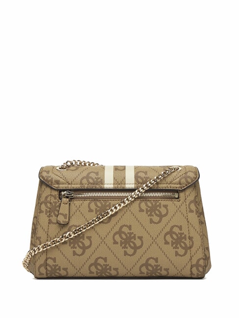 NOELLE 2 Geantă de umăr cu logo, geantă crossbody LOGO LAPTE - Genți femei