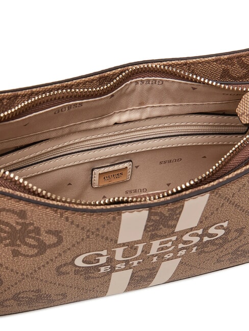 NOELLE Geantă de umăr cu logo și imprimeu LOGO LAPTE - Genți femei