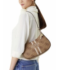 GUESS NOELLE Geantă de umăr cu logo și imprimeu geanta viking mare roo coalog - Genți femei - 6