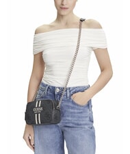 GUESS NOELLE 2 Geantă de umăr pentru cameră foto geanta viking mare roo coalog - Genți femei - 5