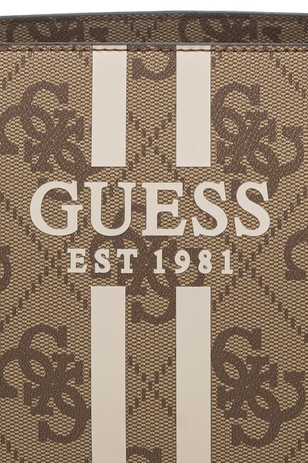 NOELLE 2 LUXURY Geantă de mână cu curea de umăr LOGO LAPTE - Genți femei