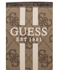 GUESS NOELLE 2 LUXURY Geantă de mână cu curea de umăr LOGO LAPTE - Genți femei - 3