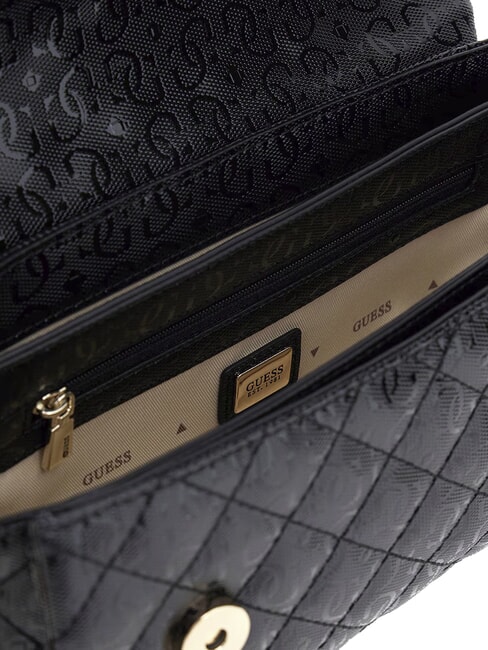 IDRA Geantă de m&acirc;nă cu curea de umăr BLACK - Genți femei