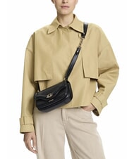 GUESS DEA Geantă de umăr cu clapă BLACK - Genți femei - 5