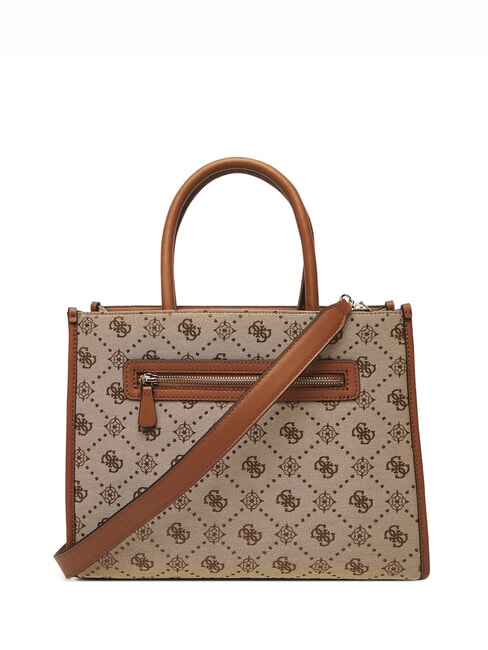 NEDA Geantă tote din material jacquard LOGO LAPTE - Genți femei