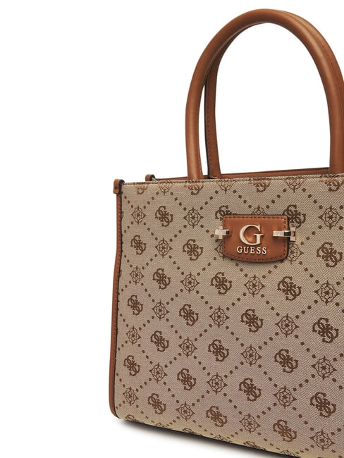 NEDA Geantă tote din material jacquard LOGO LAPTE - Genți femei