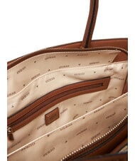 GUESS NEDA Geantă tote din material jacquard LOGO LAPTE - Genți femei - 6