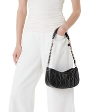 GUESS ALDINA Geantă de umăr BLACK - Genți femei - 5