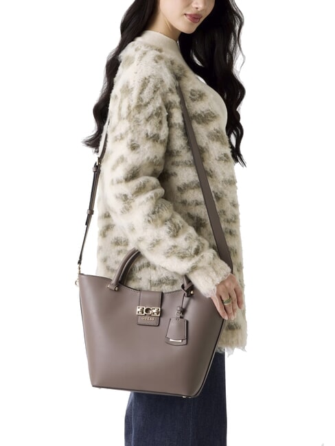 JANE Geantă tote cu curea de umăr lotus - Genți femei