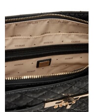 GUESS IDRA Geantă de umăr matlasată BLACK - Genți femei - 6