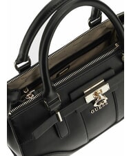 GUESS GREYSON Geantă de m&acirc;nă cu curea de umăr BLACK - Genți femei - 5