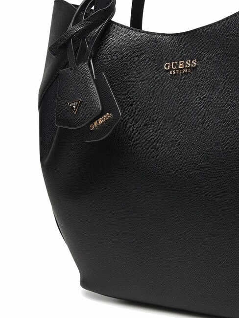 AMORETTE Geantă de umăr cu clutch BLACK - Genți femei