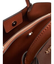 GUESS AMORETTE Geantă de m&acirc;nă cu curea de umăr COGNAC - Genți femei - 6