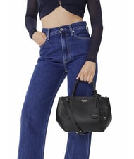 GUESS AMORETTE Geantă de m&acirc;nă cu curea de umăr BLACK - Genți femei - 5