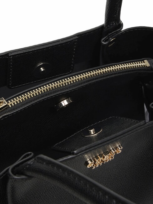 AMORETTE Geantă de m&acirc;nă cu curea de umăr BLACK - Genți femei