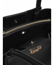 GUESS AMORETTE Geantă de m&acirc;nă cu curea de umăr BLACK - Genți femei - 6