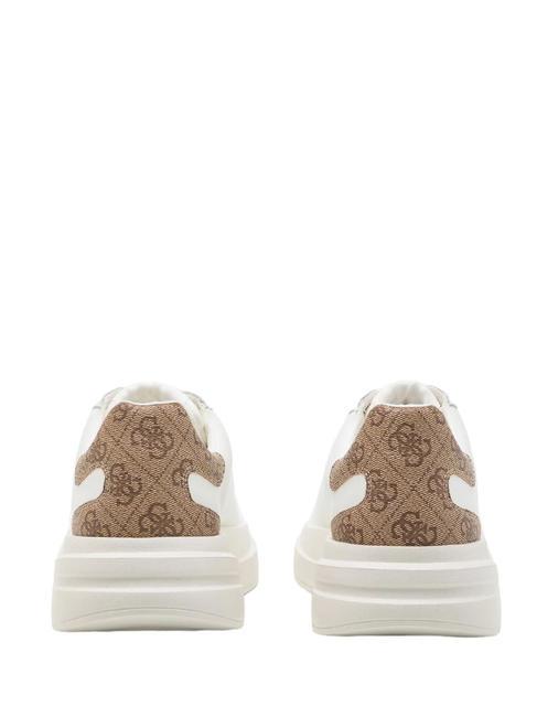 ELBINA  Adidași alb bej - Pantofi femei