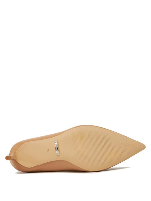 BRAVO4 Decolteu din piele nisip - Pantofi femei