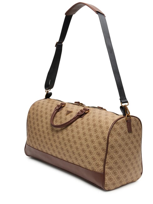 IBIZA Geantă de m&acirc;nă, cu curea de umăr bej/maro - Genți de voiaj