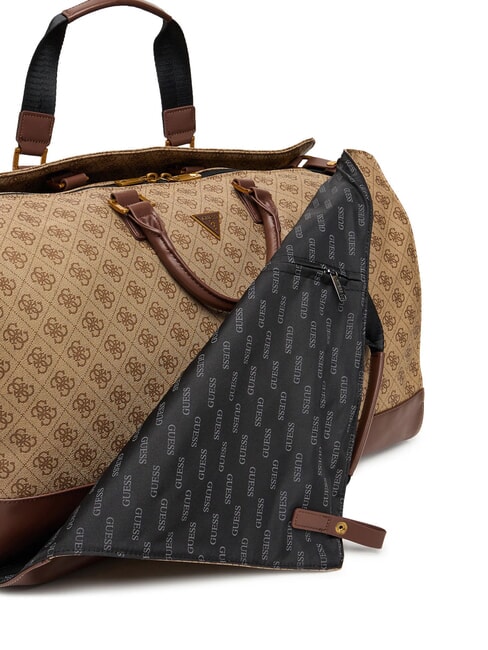 IBIZA Geantă de m&acirc;nă, cu curea de umăr bej/maro - Genți de voiaj