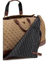 GUESS IBIZA Geantă de m&acirc;nă, cu curea de umăr bej/maro - Genți de voiaj - 5