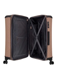 GUESS WILDER 28 Cărucior mare logo taupe &icirc;nchis - Trolere rigide - 2