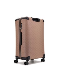 GUESS WILDER 28 Cărucior mare logo taupe &icirc;nchis - Trolere rigide - 3