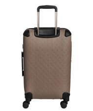 GUESS WILDER 22 Cărucior mediu logo taupe &icirc;nchis - Trolere rigide - 5