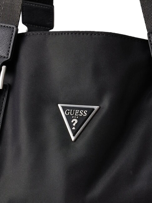 MILANO Geantă de voiaj cu curea de umăr BLACK - Genți de voiaj